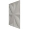 Ekena Millwork 19 5/8in. W x 19 5/8in. H Alexa EnduraWall Decorative 3D Wall Panel Covers 2.67 Sq. Ft. WP20X20ALBAL - alternate 5